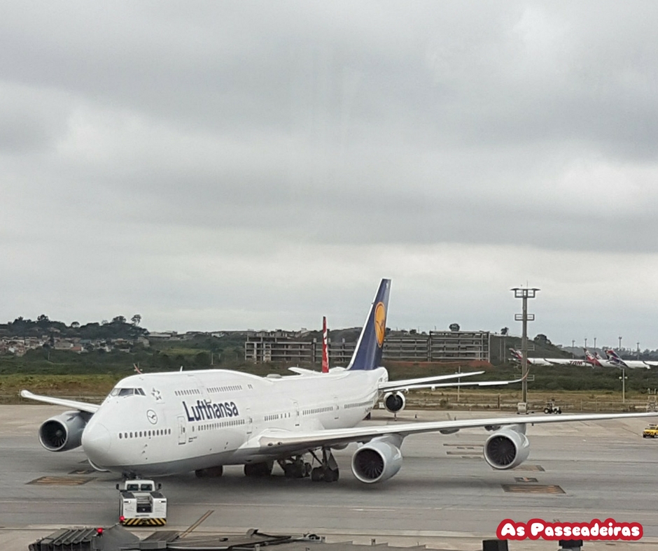 Nosso avião da Lufthansa