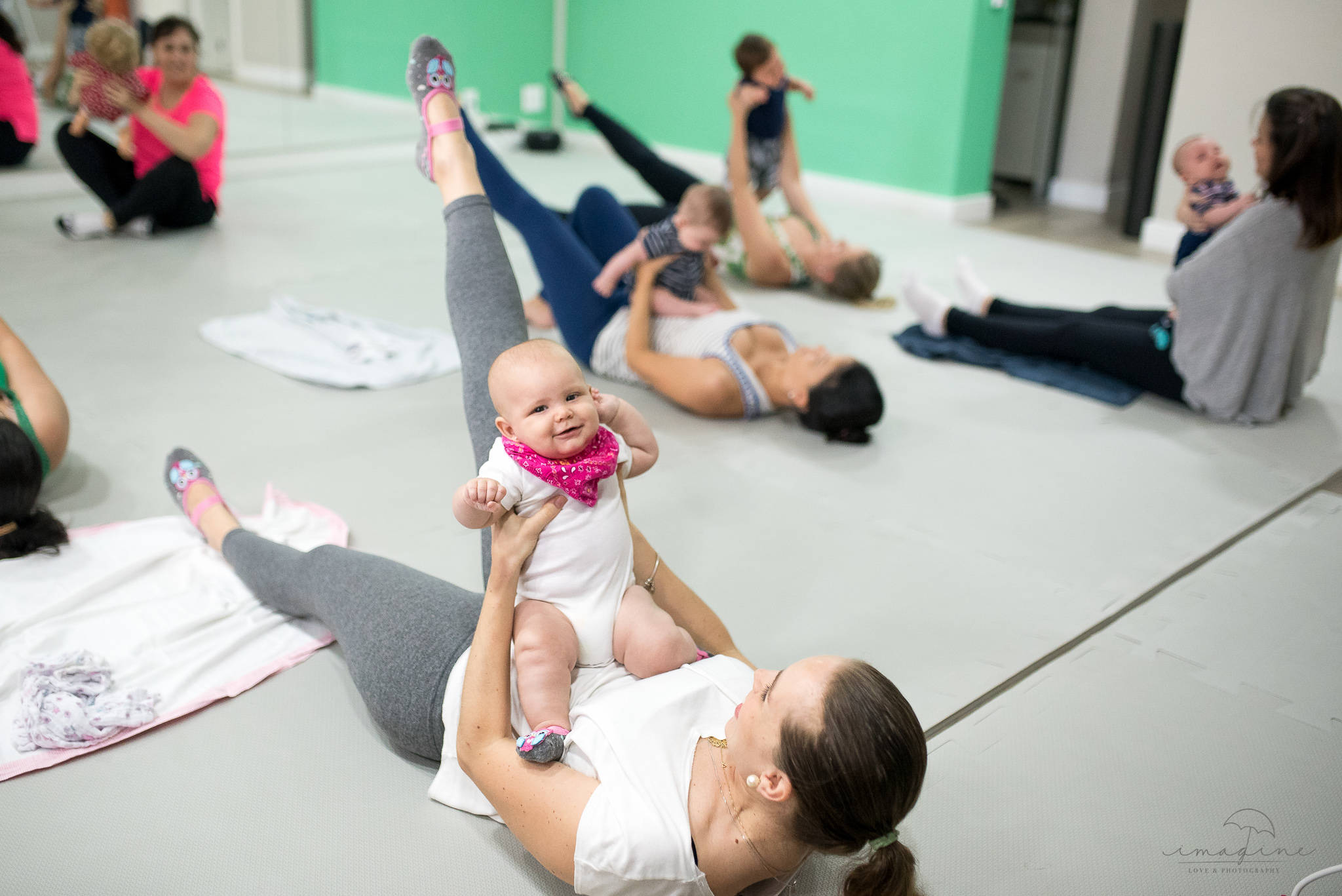 Aula de Pilates Mom & Baby